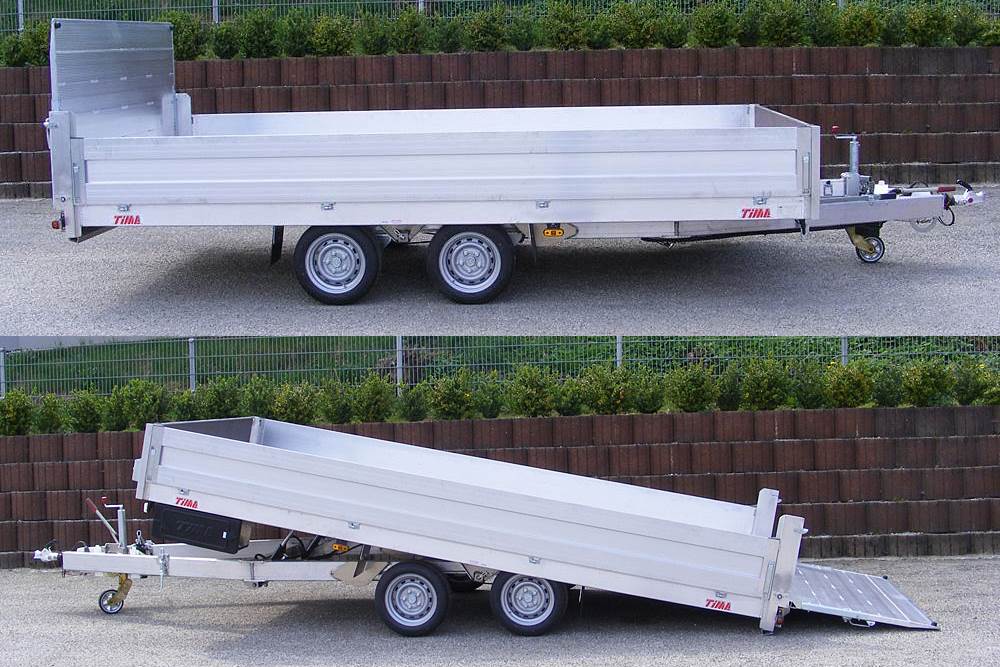 ALU-Hochlader mit Kippung+Bordwänden – ATPHK