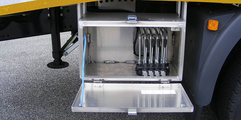 ALU-Kasten mit Steuergerät