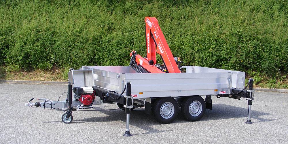 Sicherer Stand durch Abstütztraversen