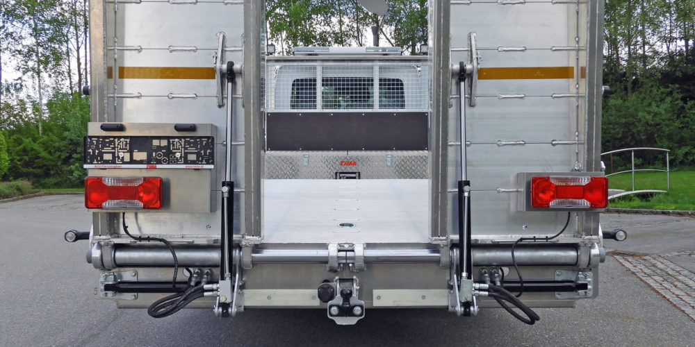 Vollhydraulische Rampenverstellung